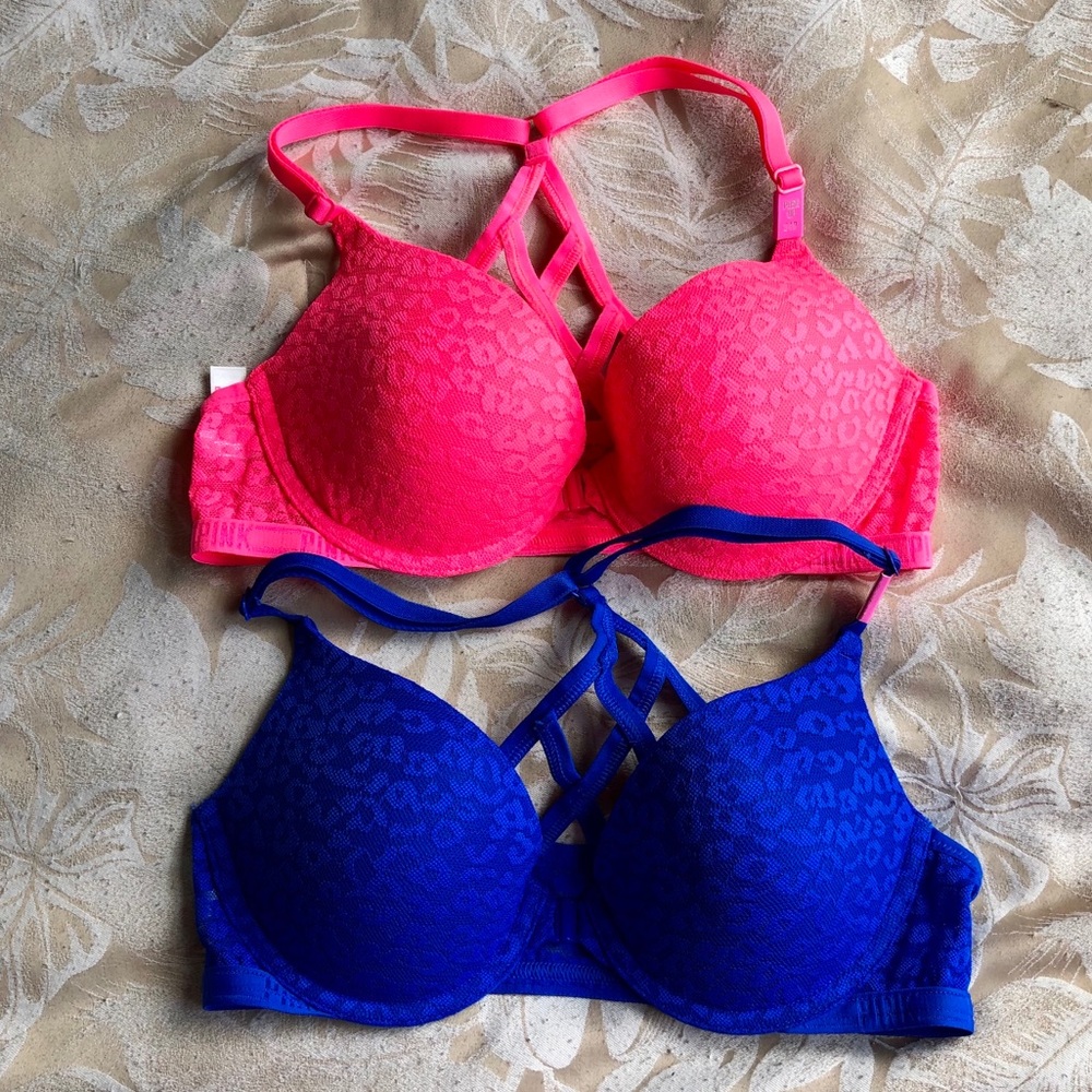 PINK Push Up bras